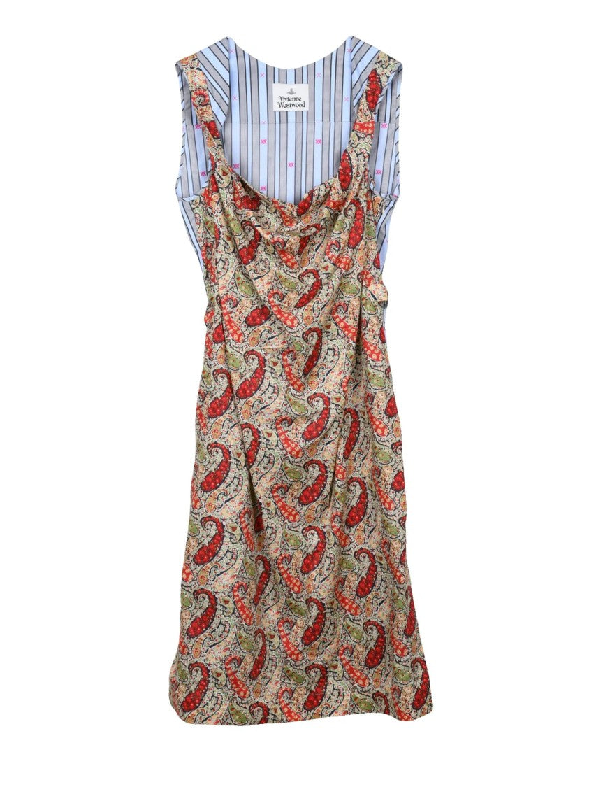 Vivienne Westwood Storm Dress With Side Buckles And Unique Design