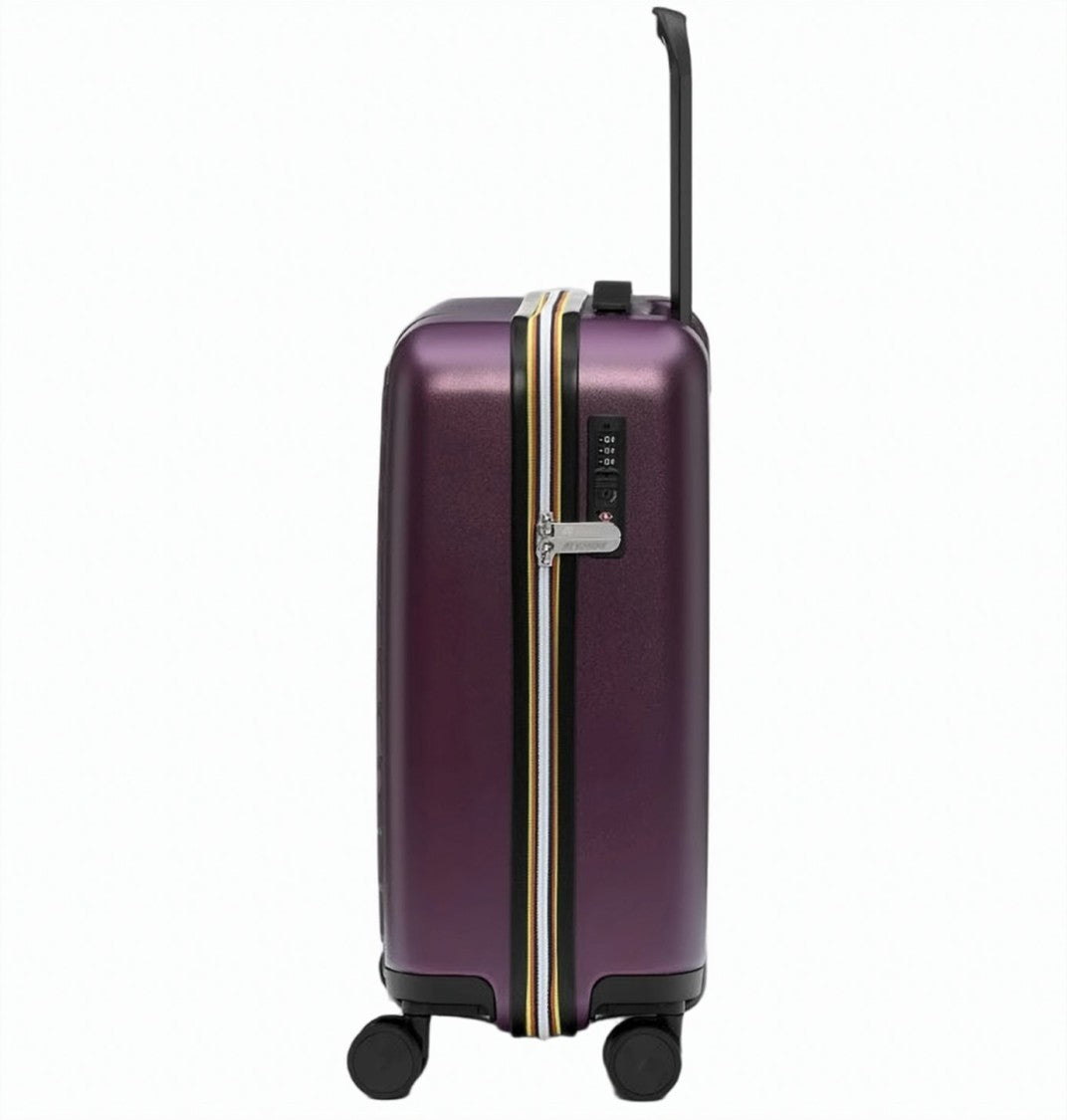 K-Way Eudoxie Logo Polycarbonate Carry On Luggage