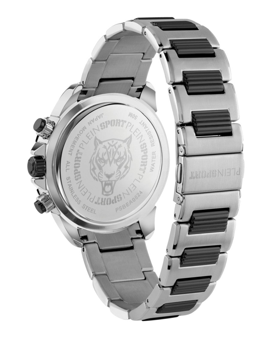 Plein Sport Impact Chronograph Watch With Two-Tone Case