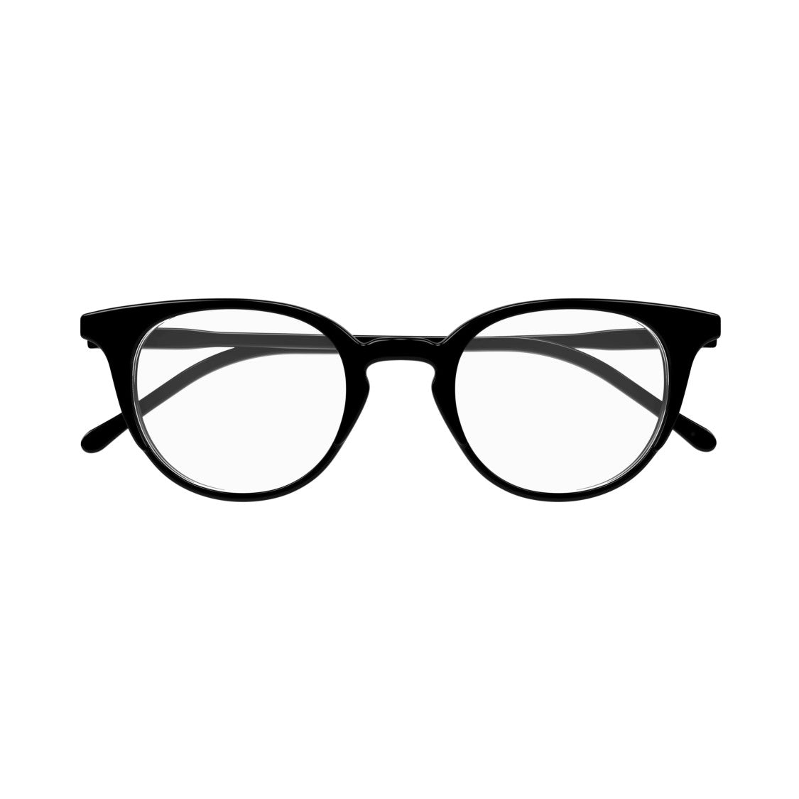 Gucci Gg1214o Classic Round Frame Black Acetate Eyeglasses