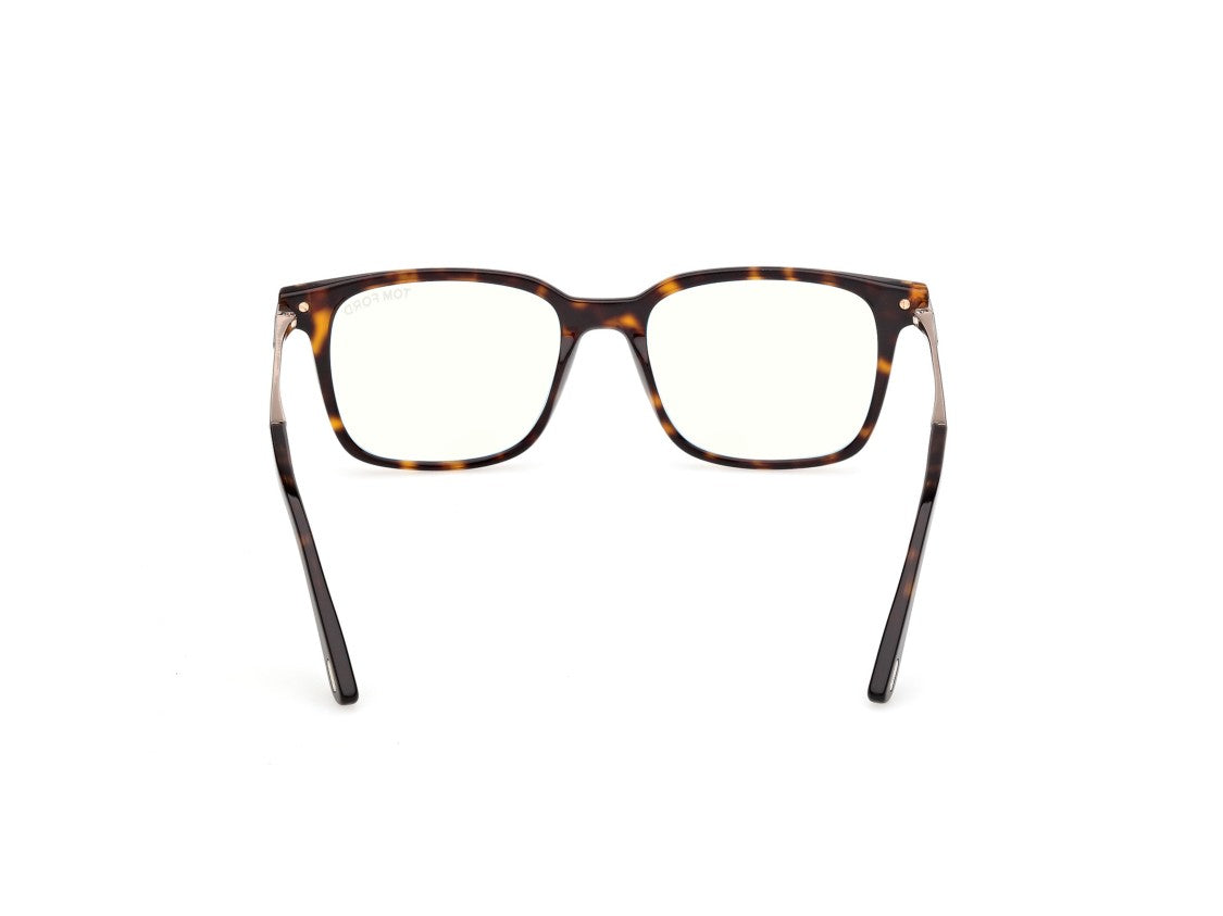 Tom Ford Tortoiseshell Ft6124-B Square Eyeglasses