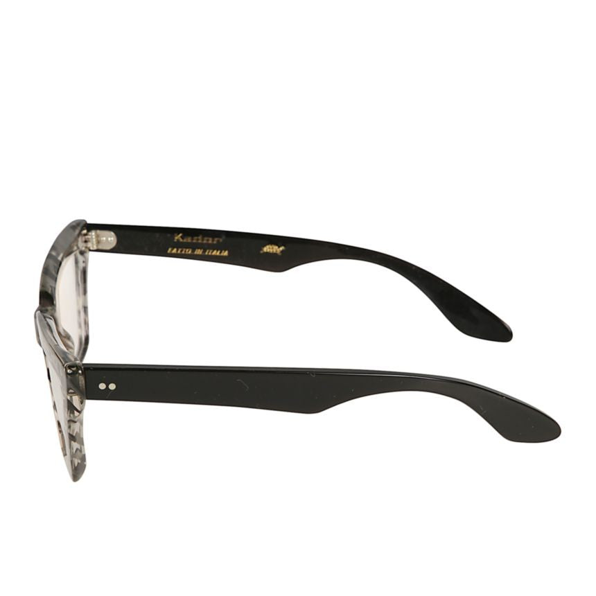 Kador Alexa Oversized Square Frame Eyeglasses With Marbled Pattern