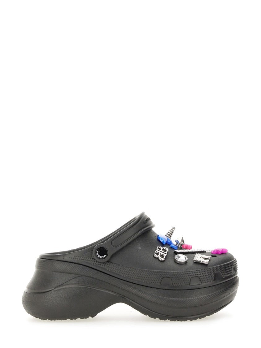 Balenciaga "Crocs Jibbitz" Sabot