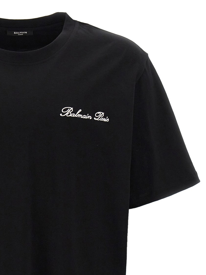 Balmain 'Signature' T-Shirt