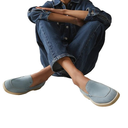 Hogan Light Blue Low Shoes