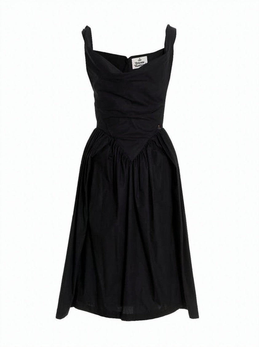 Vivienne Westwood Midi Dress With Square Neckline
