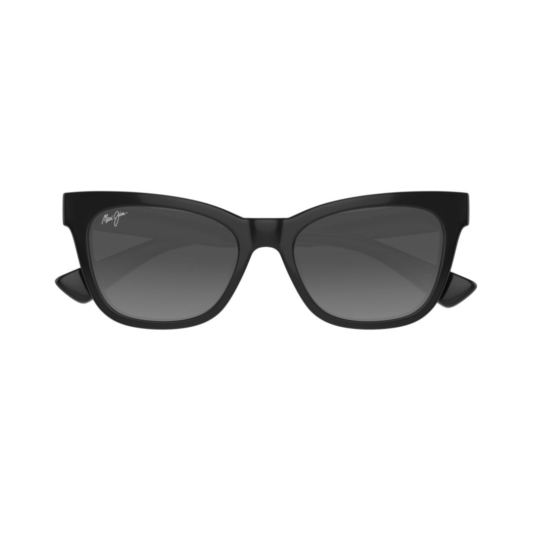 Maui Jim Silver Mj0689s Glossy Rectangular Sunglasses