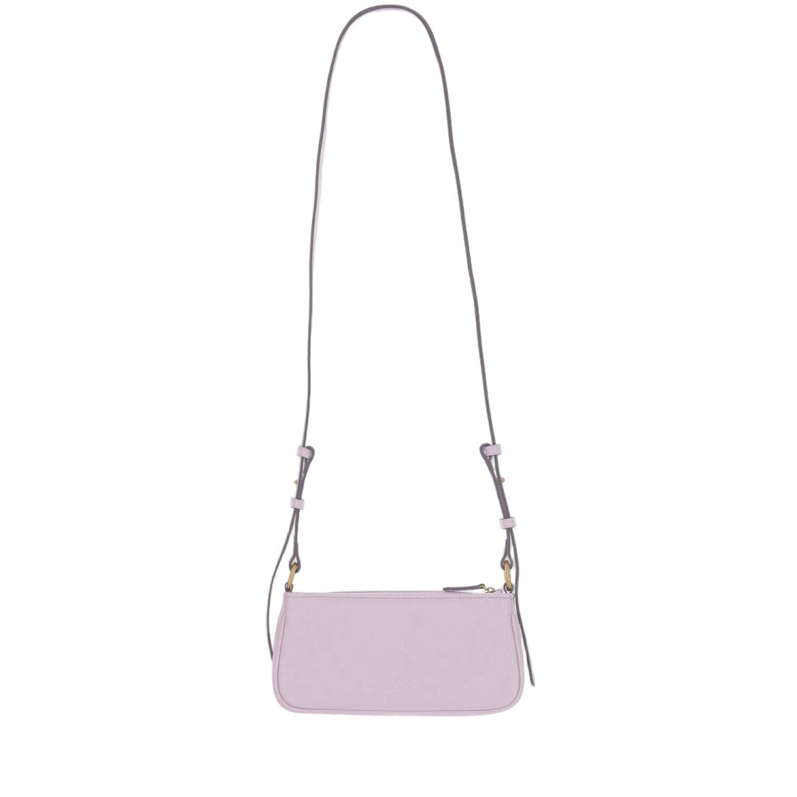 Pinko Mini Half Moon Baguette Leather Bag