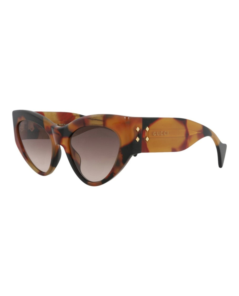 Gucci Cat Eye-Frame Recycled Acetate Sunglasses