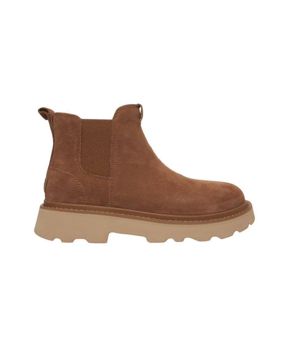 Ugg Beige Suede Chelsea Boots