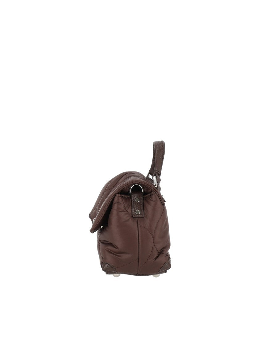 Zanellato Srl Brown Lunaria Quilted Leather Shoulder Bag