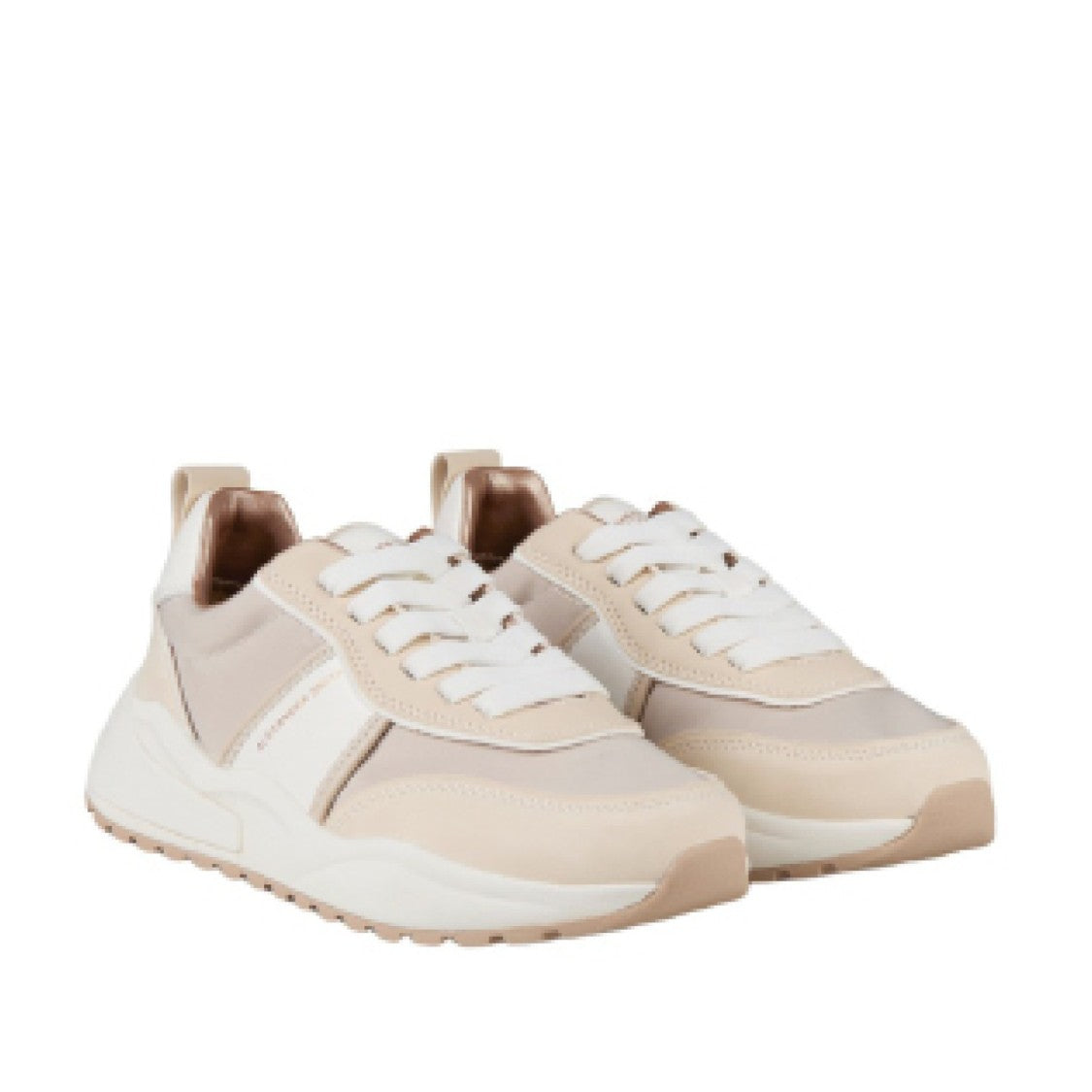 Alexander Smith Ecodover Sneakers In Cream Nubuck