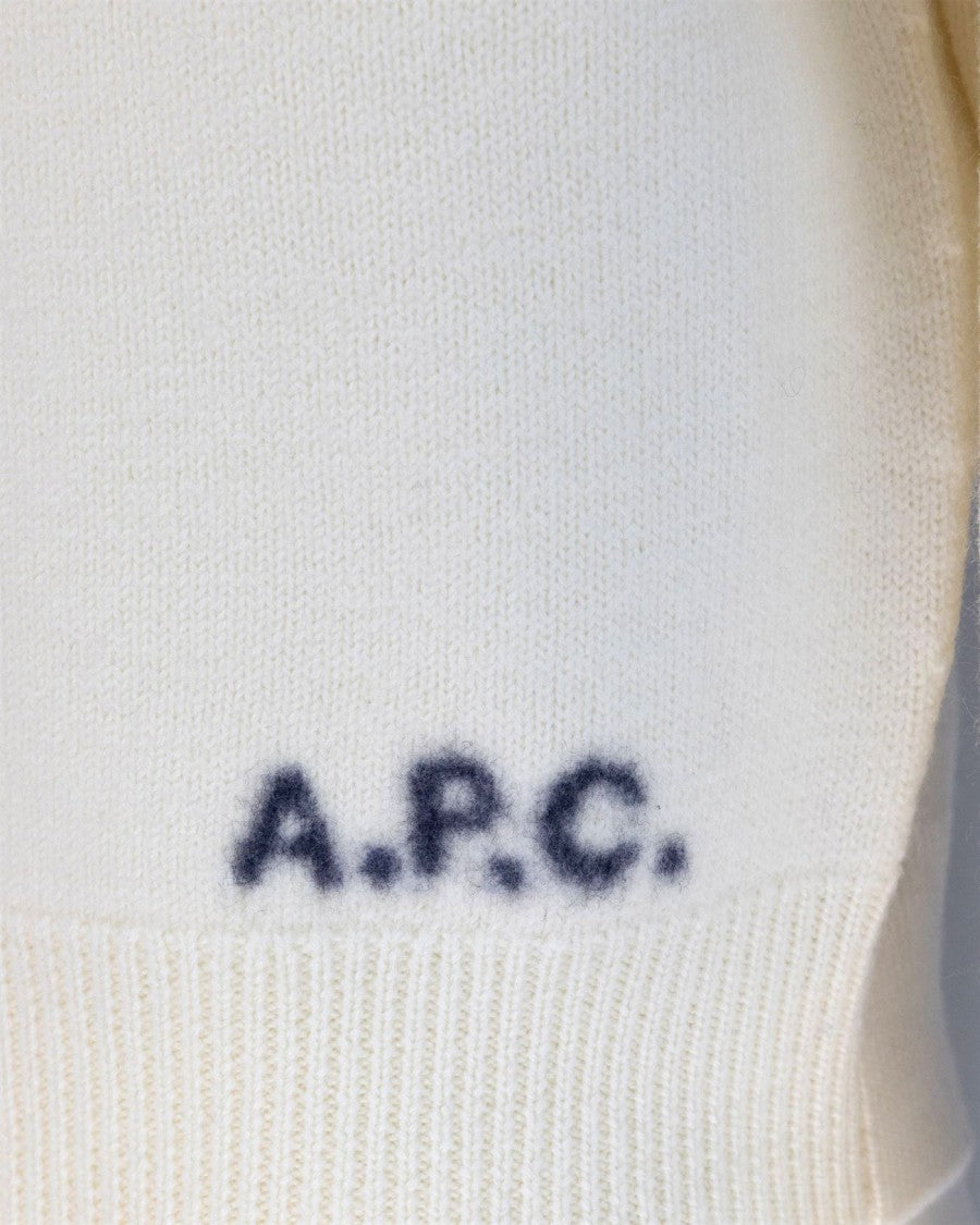 A.P.C. Ecru Esther Sweater