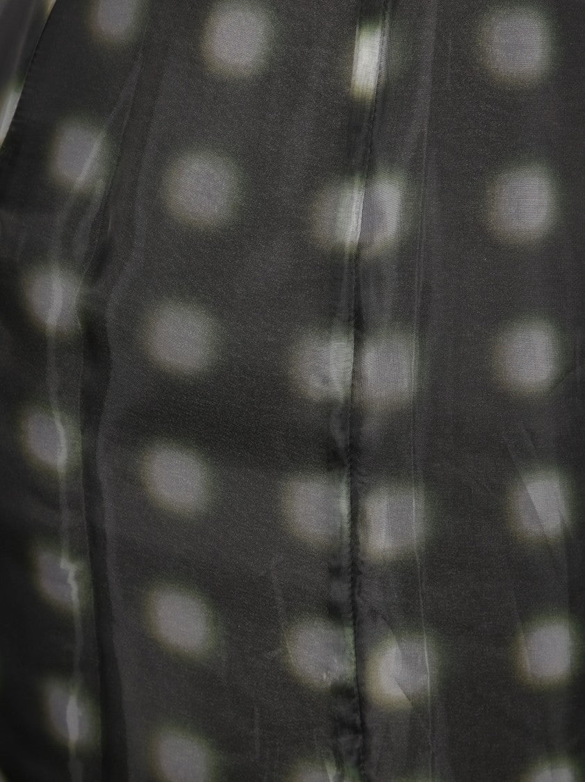 16Arlington Semi-Transparent Design Midi Skirt