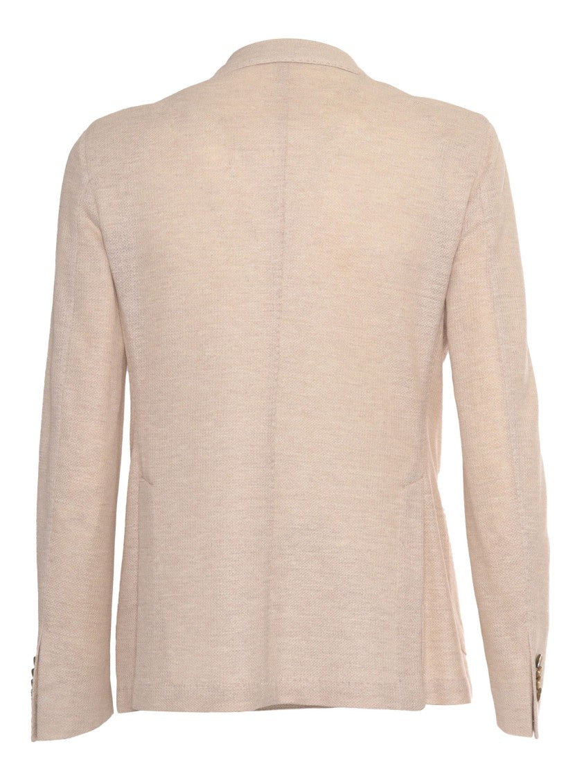 Brando-Lubiam Double-Breasted Tailored Jacket With Classic Lapel