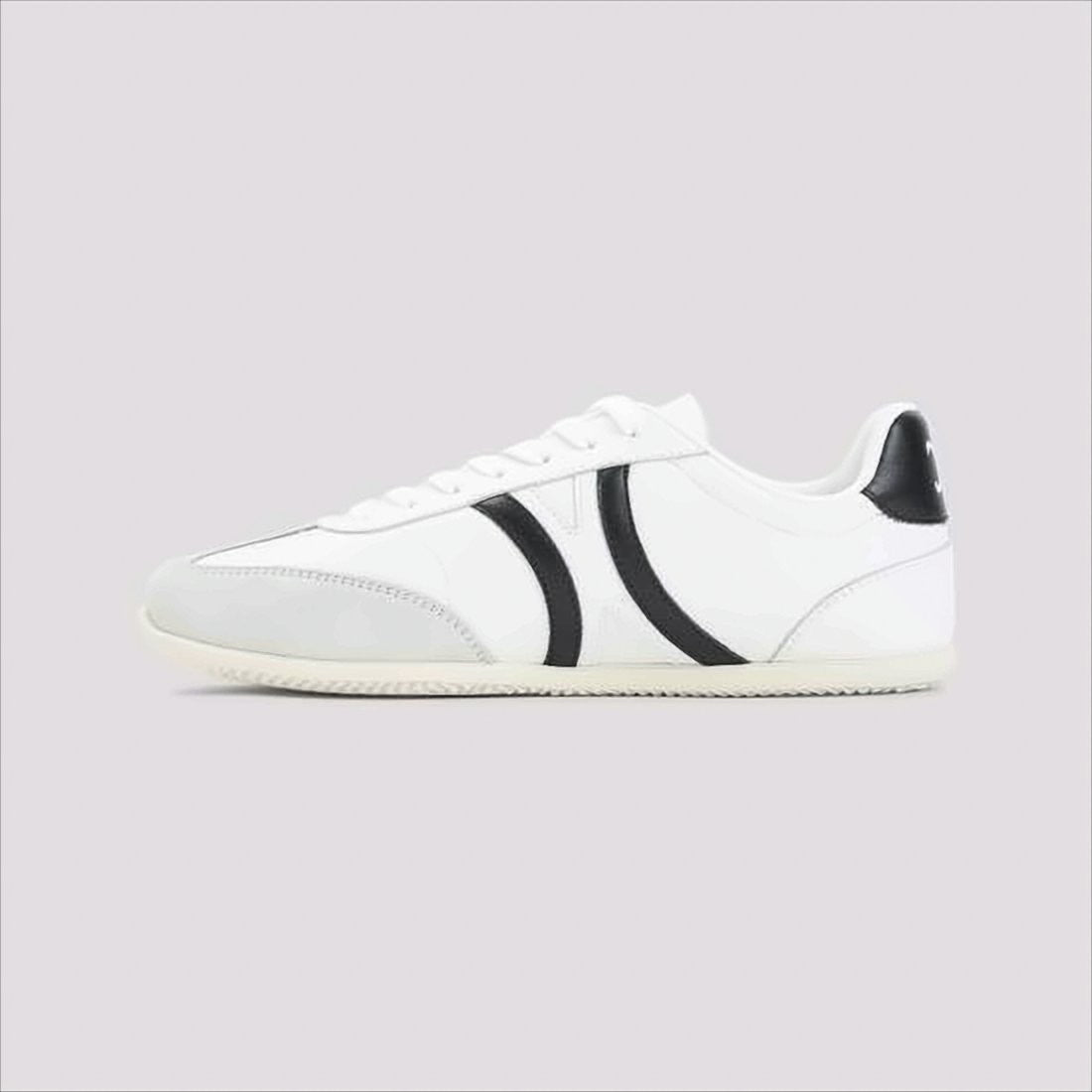 Celine Low-Top Sneakers With Calf Leather And Suede Accents