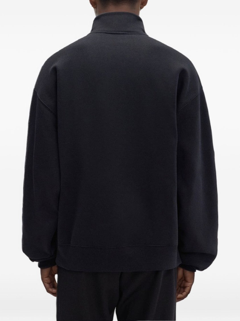 Jacquemus Pullover Sweater With High Collar And Half-Zip Closure