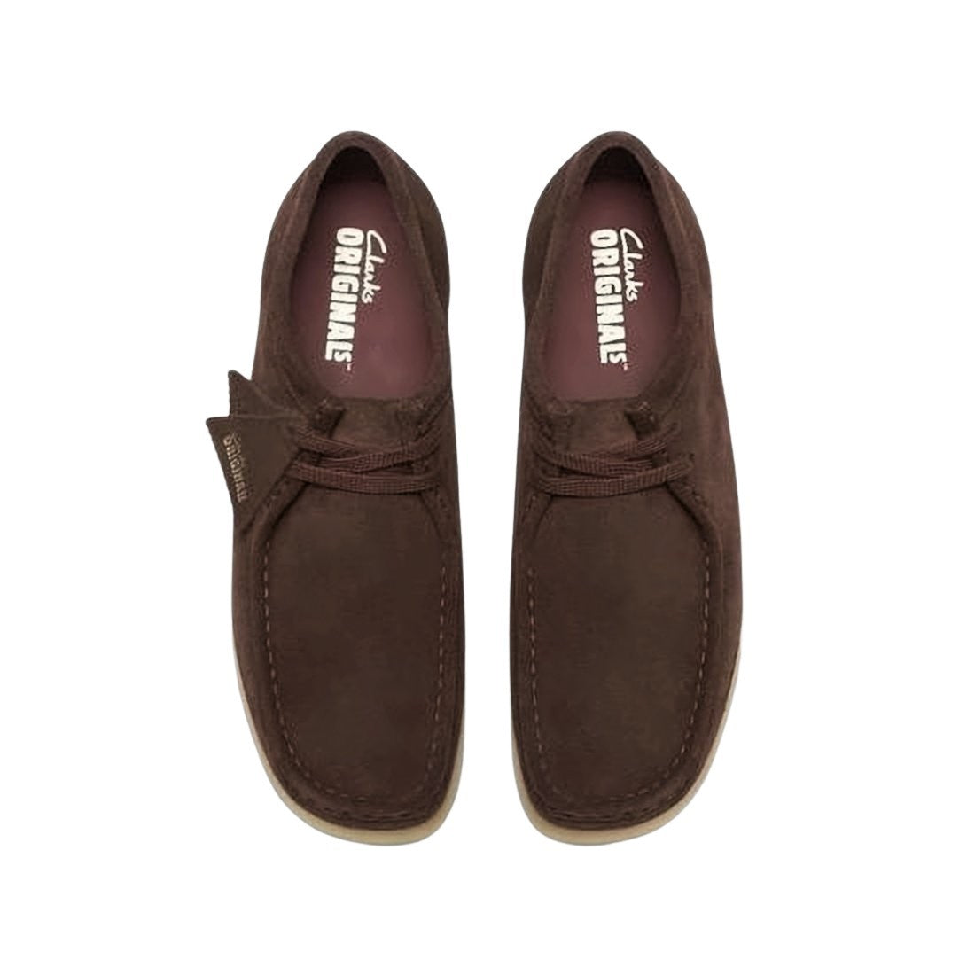 Clarks Moccasin-Inspired Brown Suede Loafers