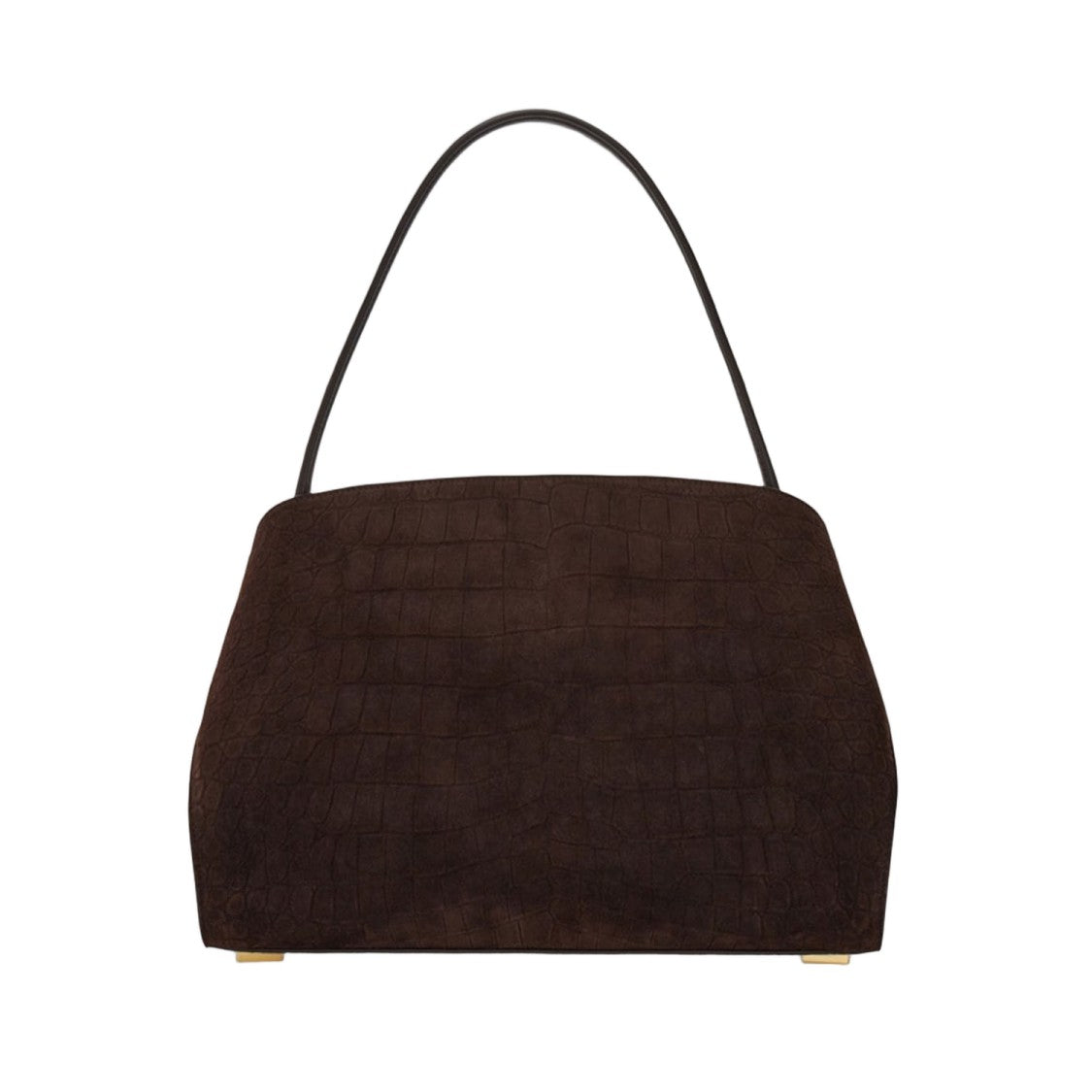 Salvatore Ferragamo Hug Soft Suede Shoulder Bag