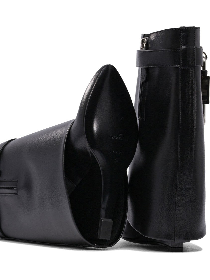 Givenchy "Shark Lock" 90Mm Ankle Boots