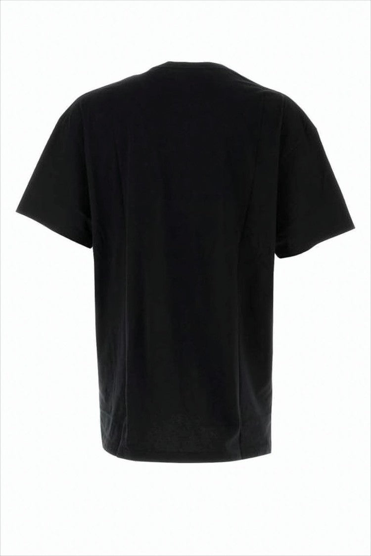 Vivienne Westwood Relaxed Black Short-Sleeve T-Shirt With Embroidered Emblem