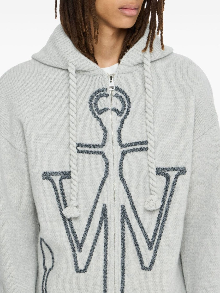 J. W. Anderson Textured Zip-Up Hoodie