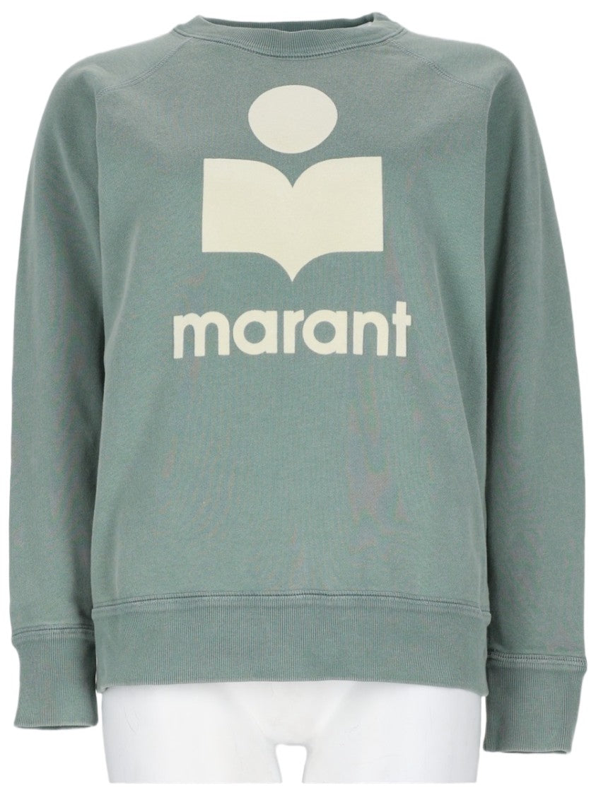 Isabel Marant Étoile Millyny Relaxed Fit Graphic Logo Sweatshirt