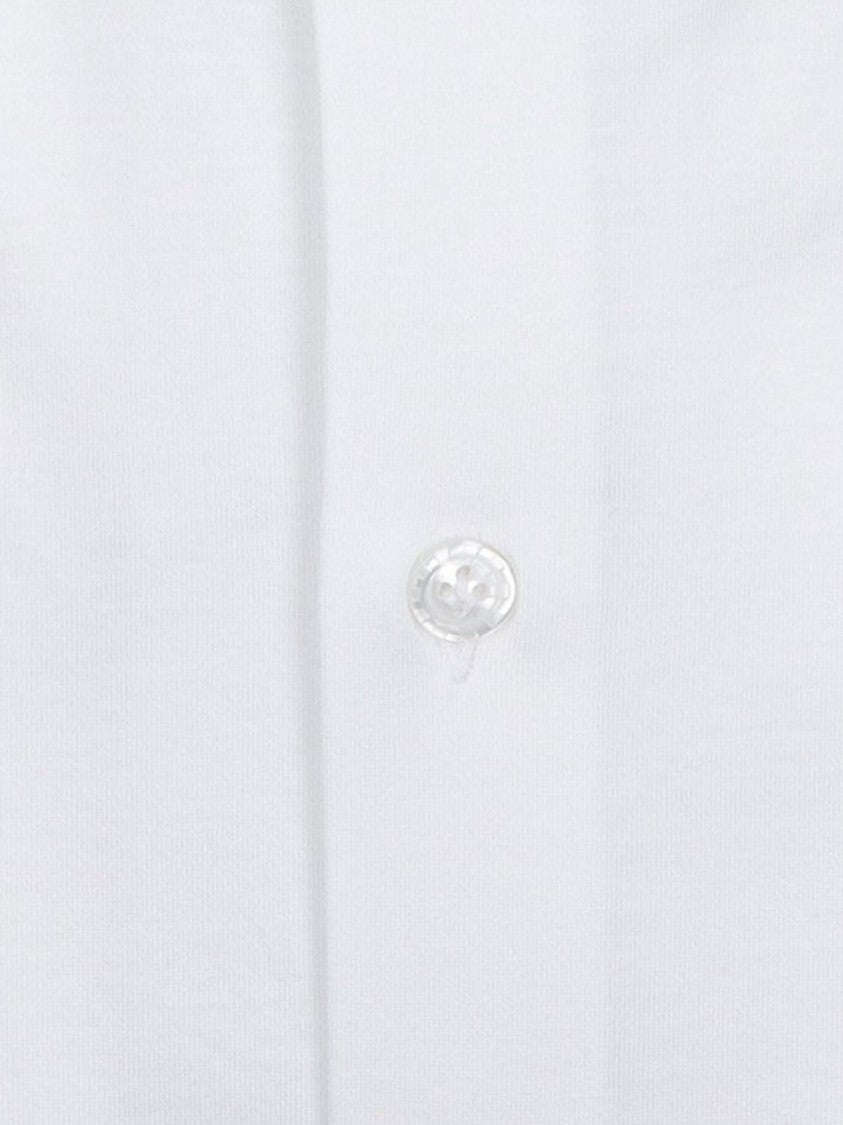 Sonrisa White Refined Rounded Collar Shirt
