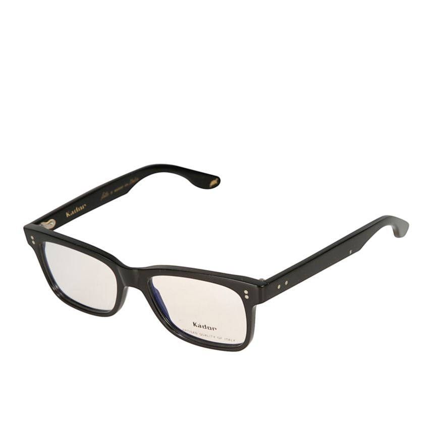 Kador Viko Glossy Black Rectangular Frame Eyeglasses