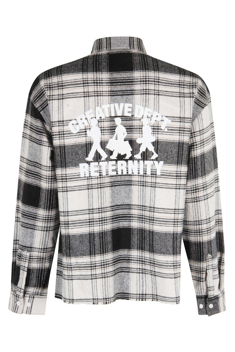 Reternity Reternity Creative Dept Checkered Cotton Flannel Shirt