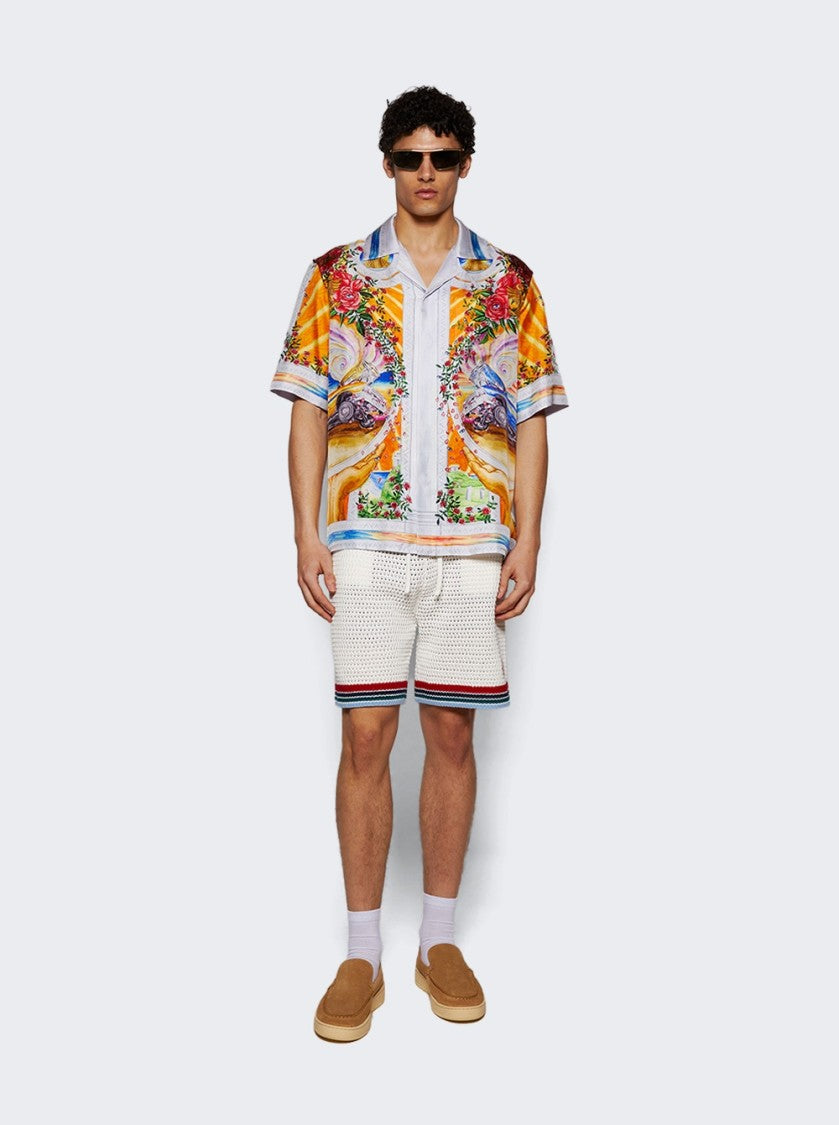 Casablanca A Tournade De Rose Shirt Multicolor