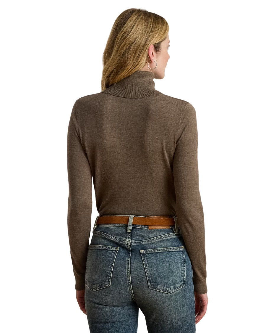 Lauren Ralph Lauren Zoe Long Sleeve Pullover With High Turtleneck