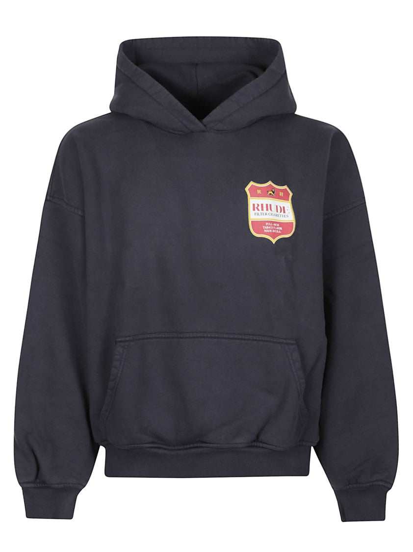 Rhude Filtaro Crest Cotton Hoodie