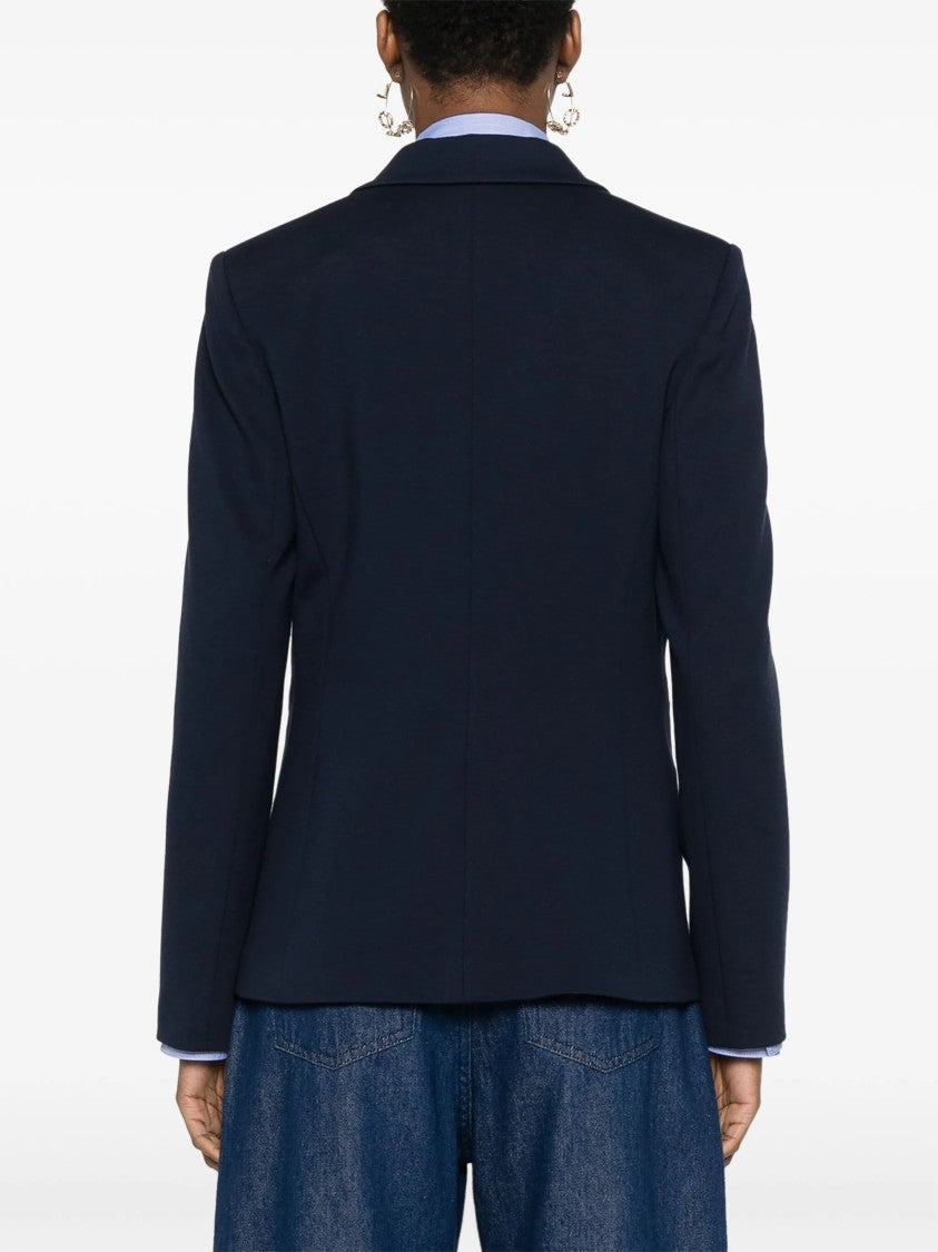 Pinko Alexia Double-Breasted Viscose/Polyamide Blazer