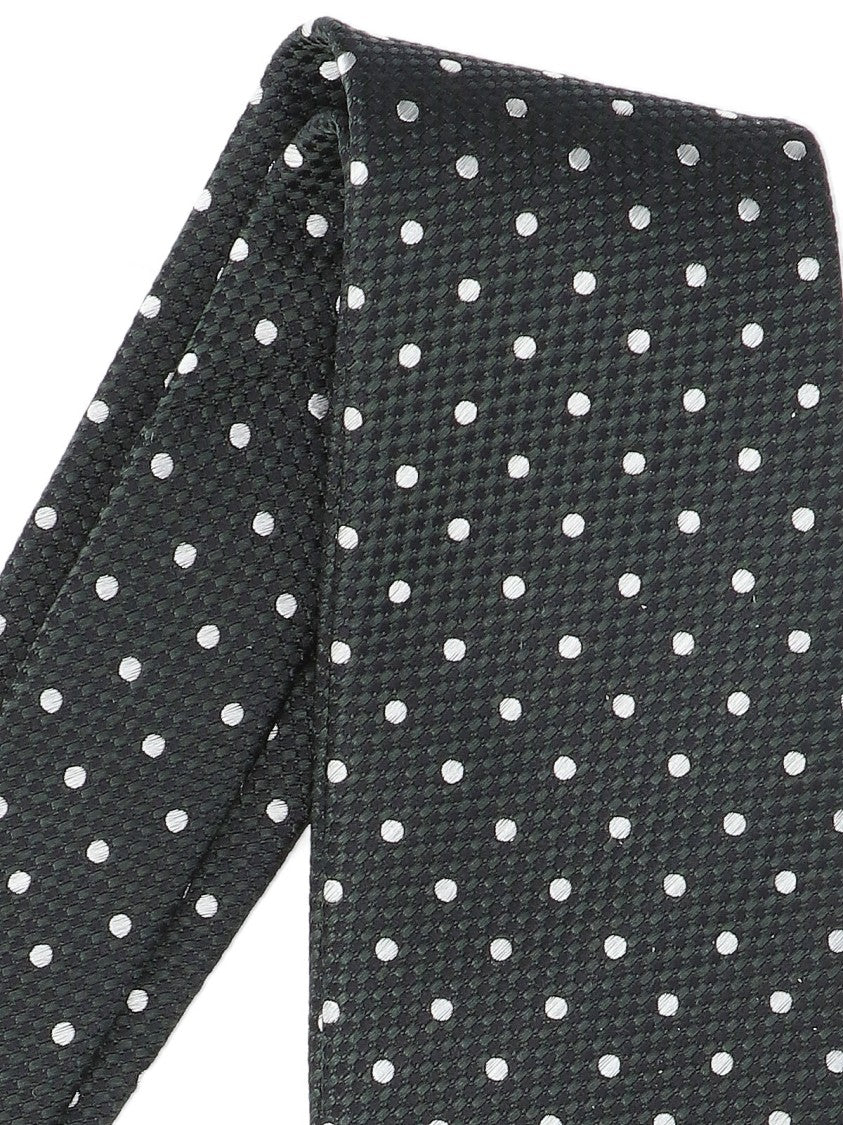 Tom Ford Polka Dot Tie, In Green Mulberry Silk