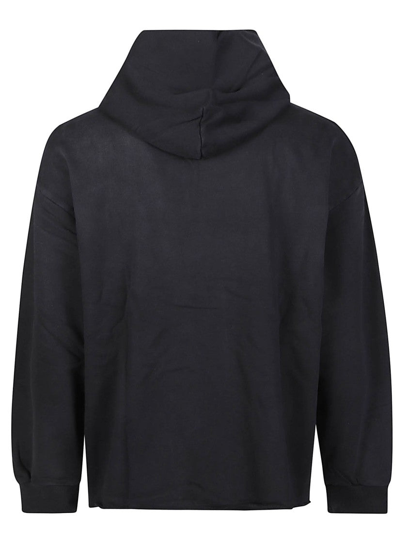 Found Embroidered Wildlife Hooded Cotton Sweatshirt