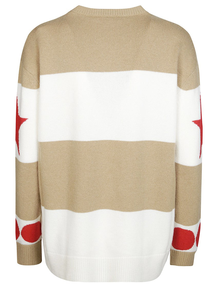 Max Mara Dirce Jersey 1951 Stripes Sweater