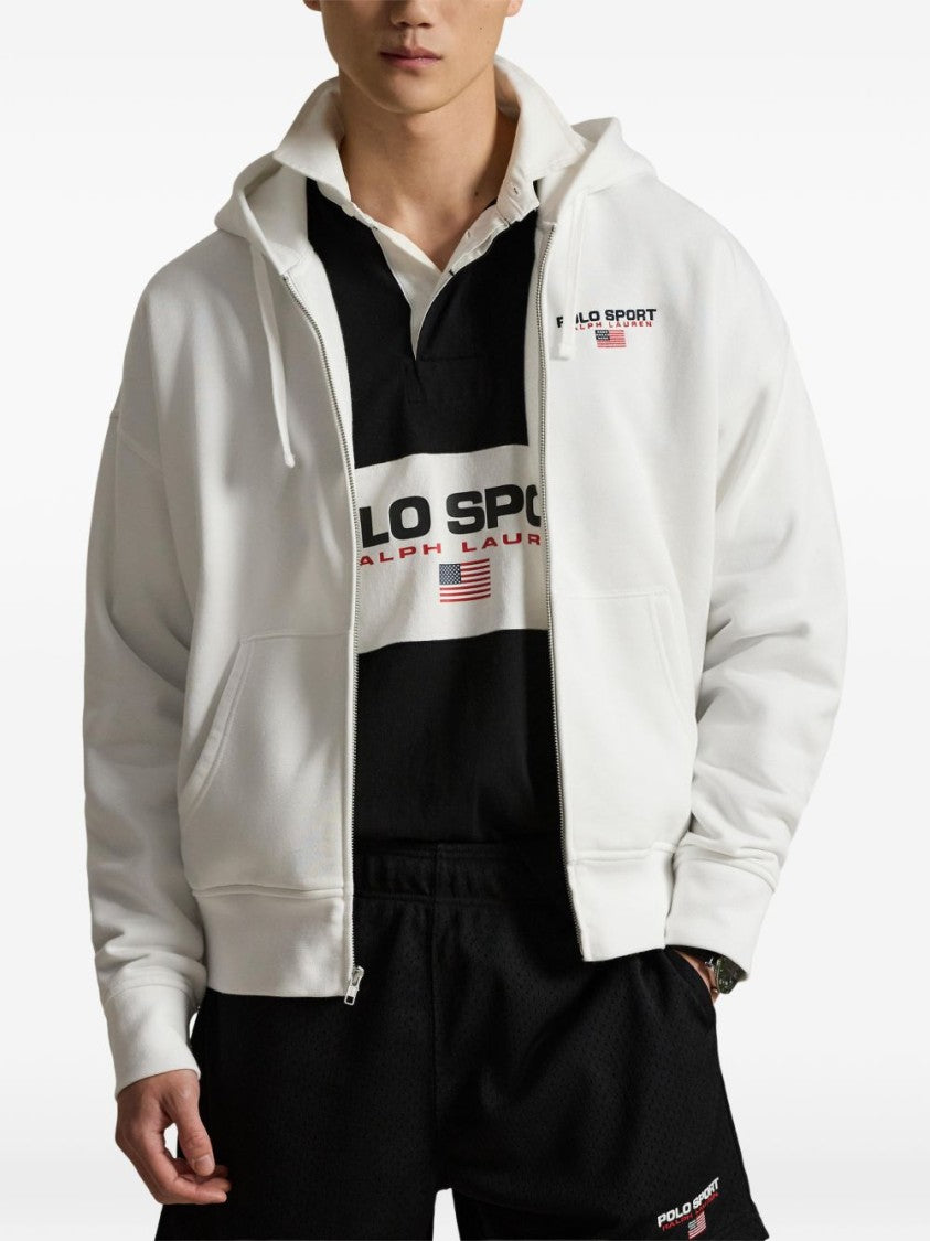 Polo Ralph Lauren Front Zip Hoodie With Adjustable Drawstring