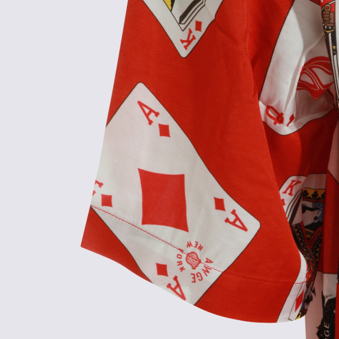 Awge Short-Sleeve Shirt With Vibrant Playing Card Print