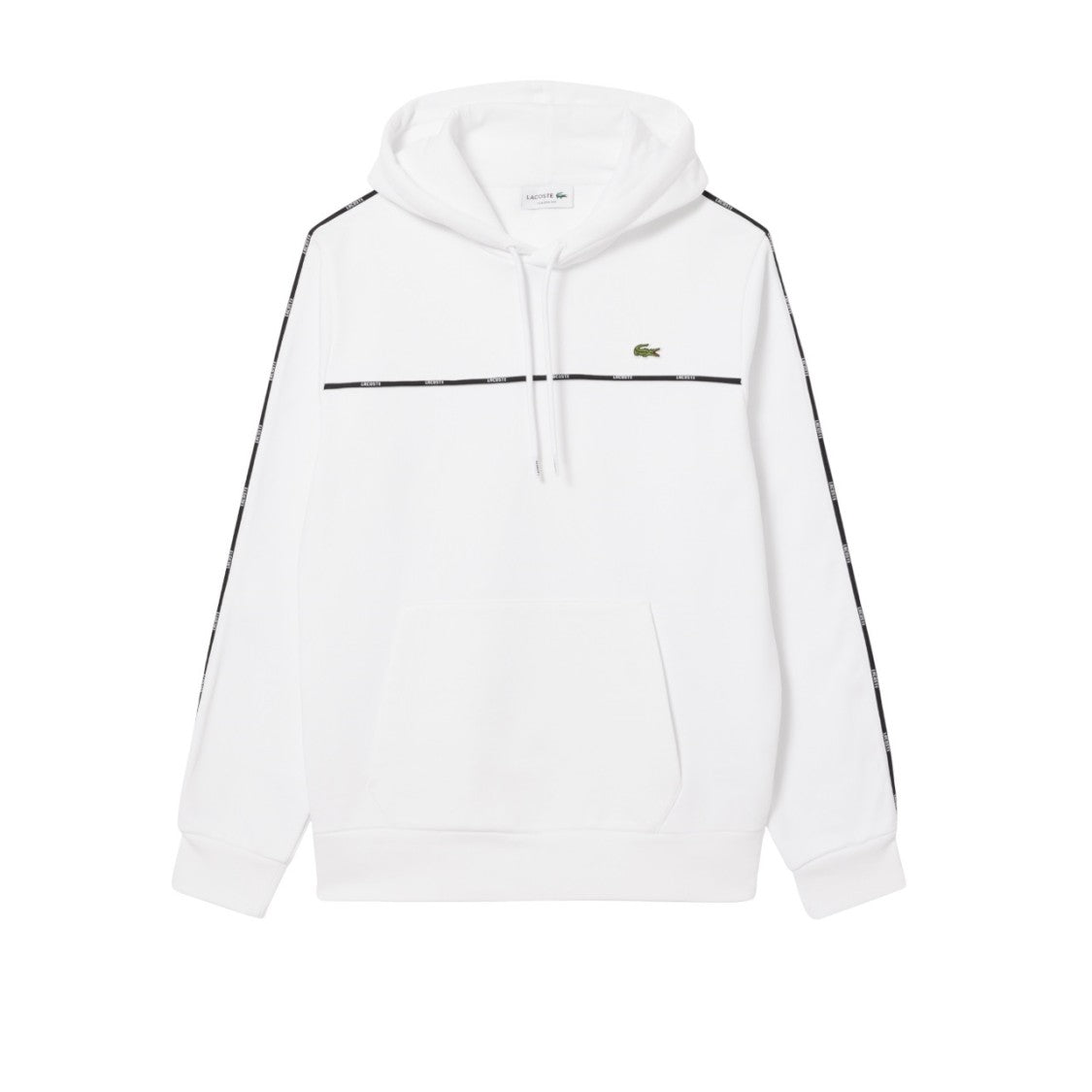Lacoste Classic White Lacoste Hoodie