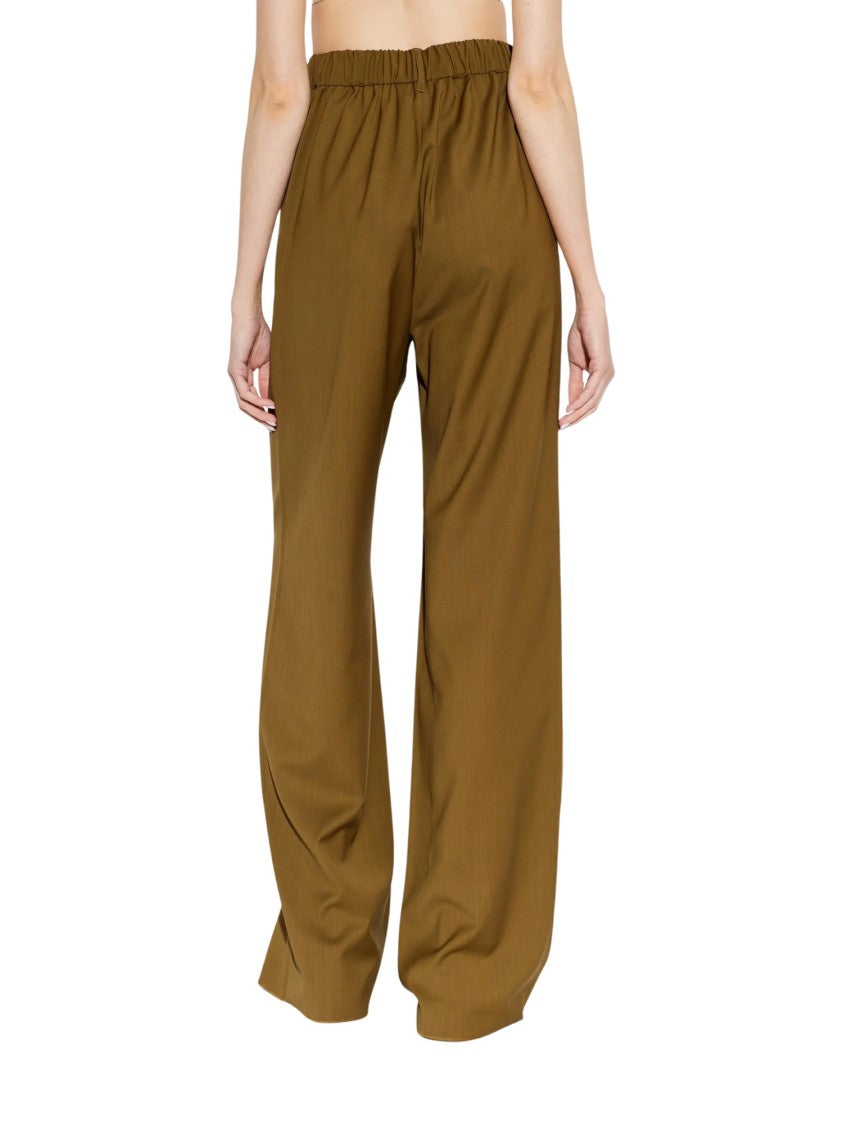 Max Mara High-Waist Editto Wide-Leg Pants
