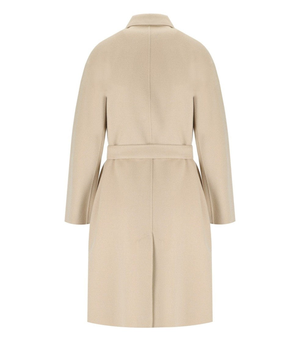 Max Mara Avenue Sabbia Belted Coat