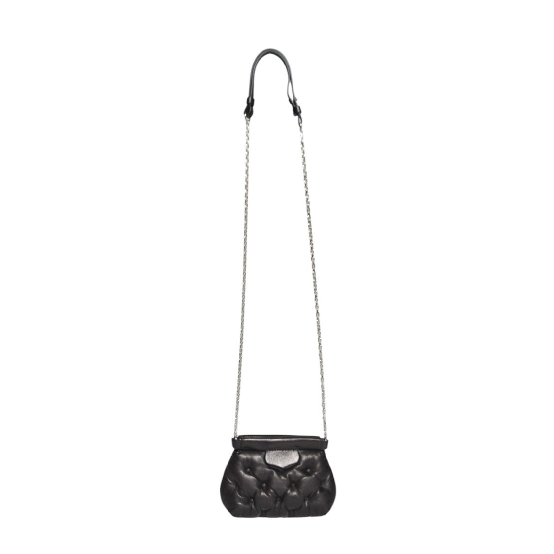 Maison Margiela Borsa Glam Slam Classique Baby In Pelle Nera