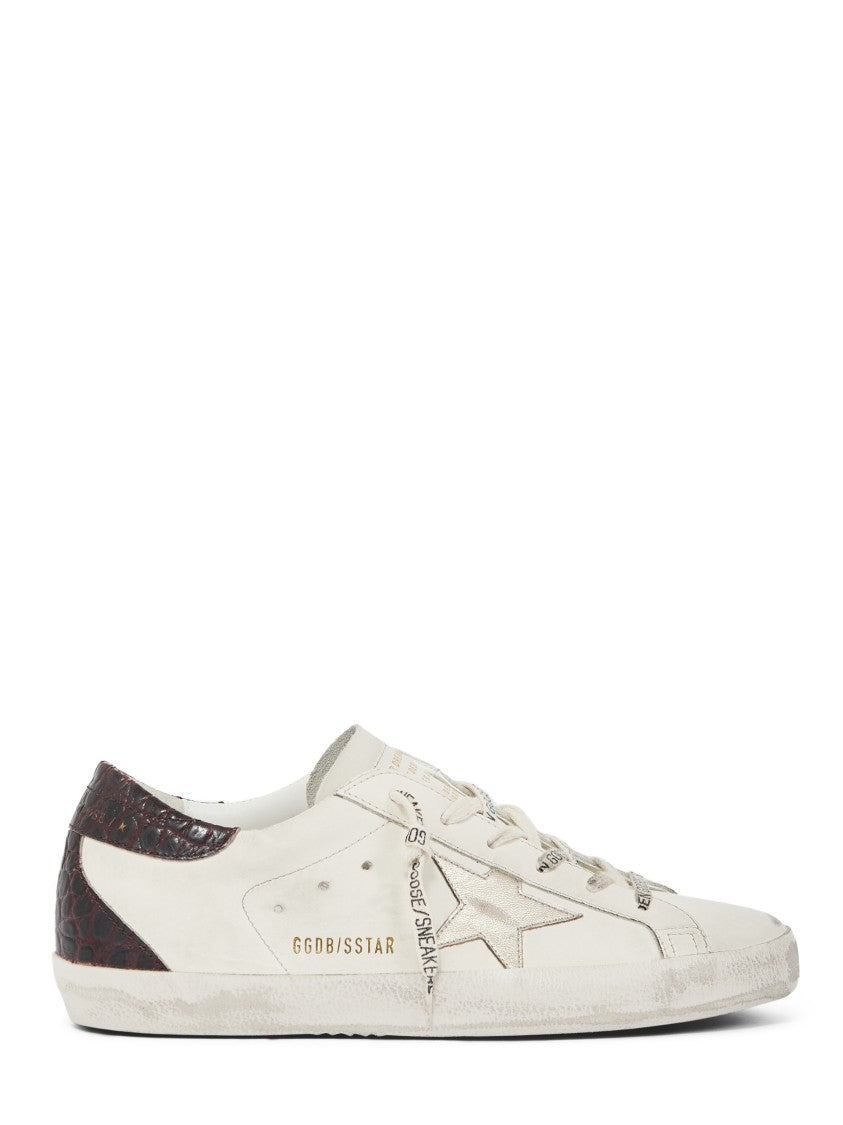 Golden Goose Laminated Star Cocco Print Sneakers