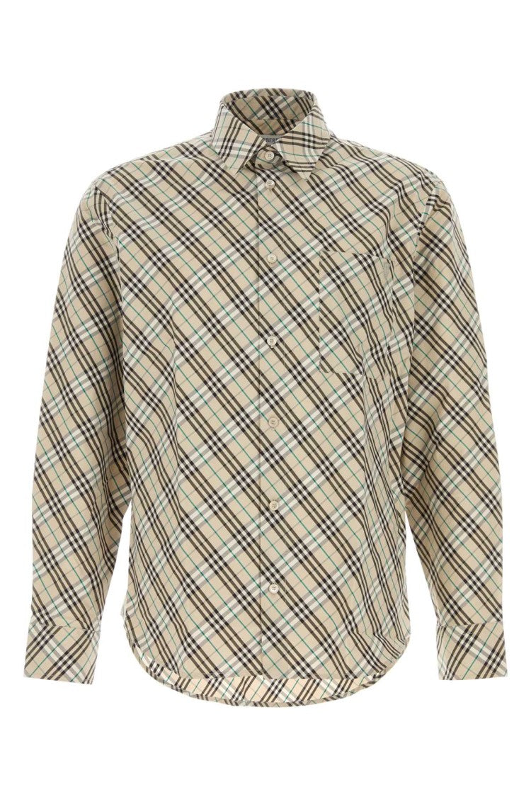 Burberry Embroidered Poplin Shirt