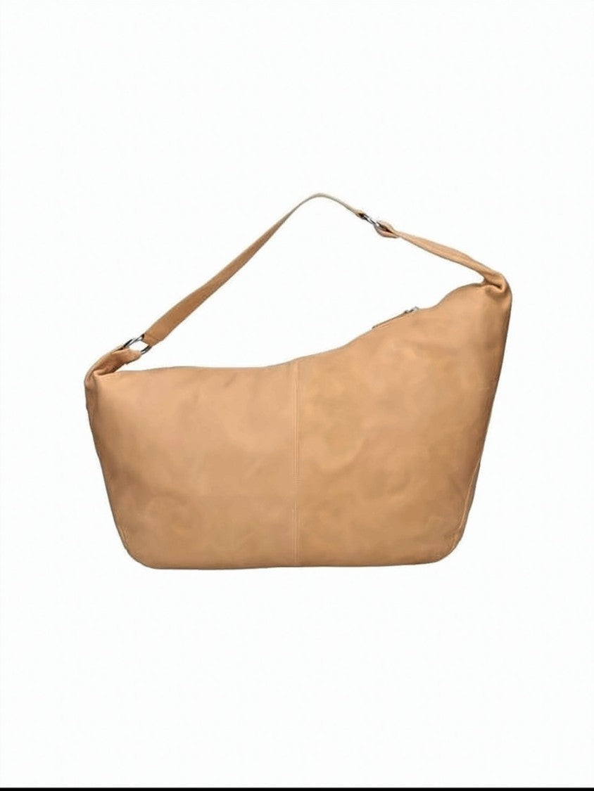 Paloma Wool Large Slouchy Leather Shoulder Bag With Ring Accents