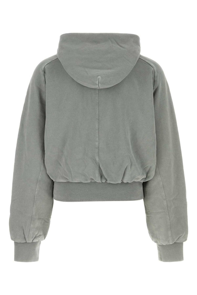 Entire Studios Dove Grey Cotton Sweatshirt