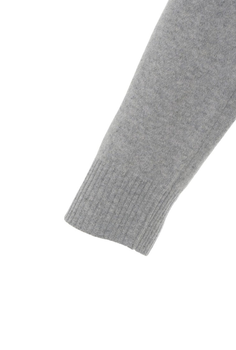 Closed Classic Crew Neck Sweater In Soft Knit Wool
