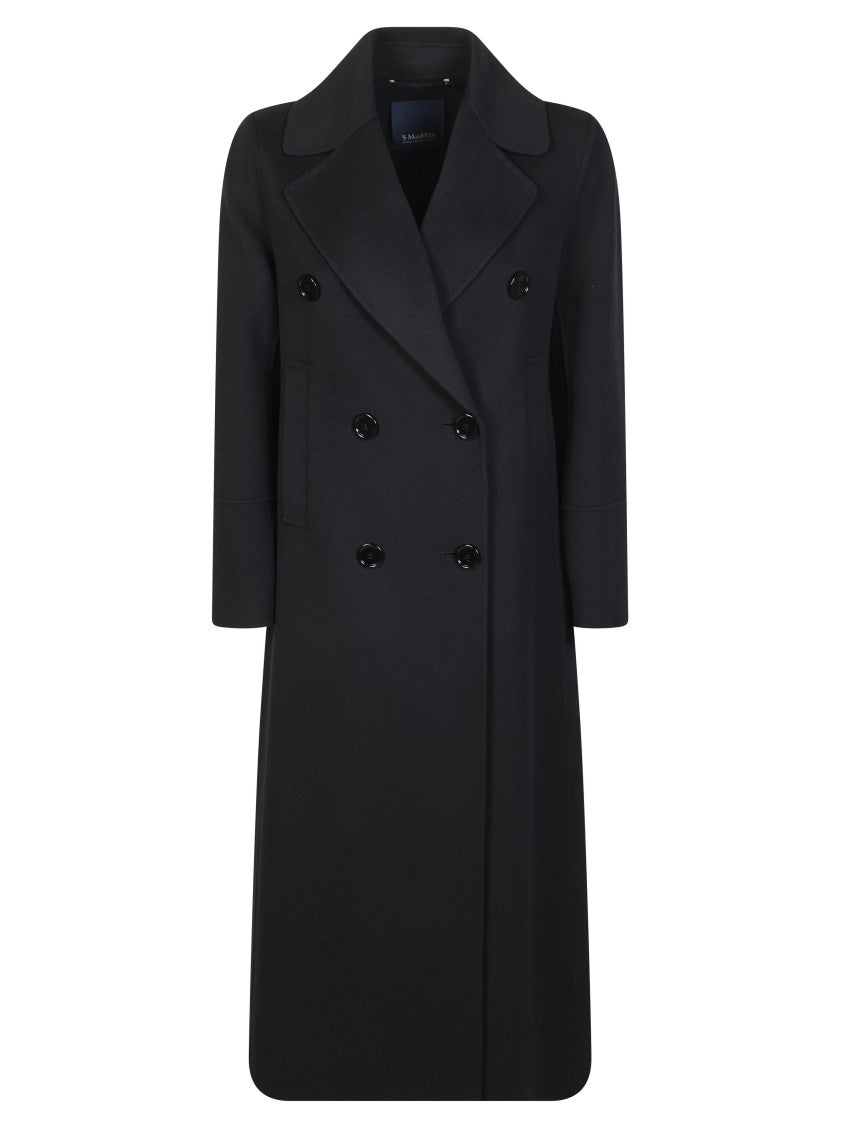Max Mara Custodi Double Breasted Back Belt Coat