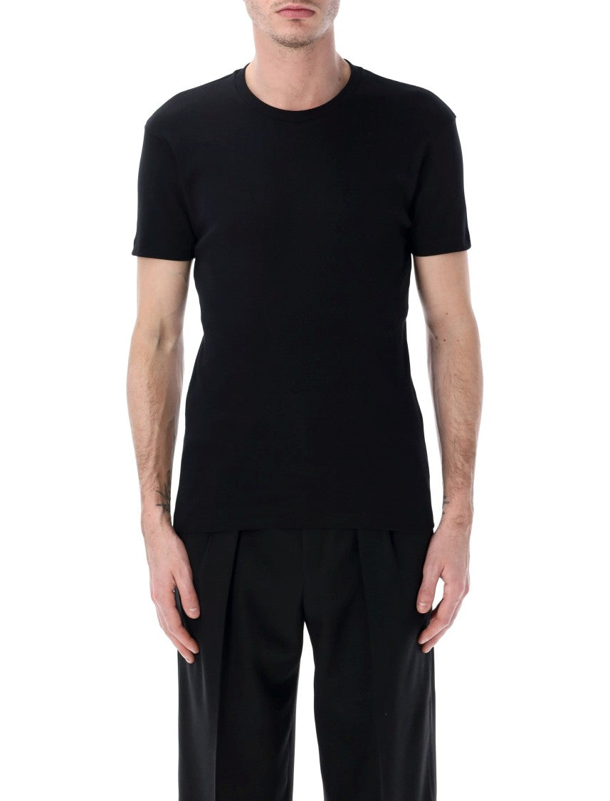 Tom Ford Perforated Ribbed Cotton Baby Tee